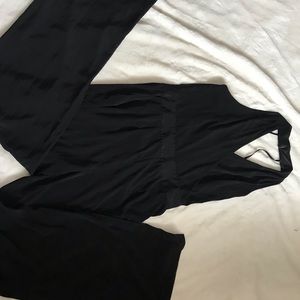 Halter neck jumpsuit